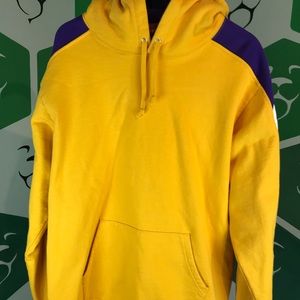 Supreme Sideline Hoodie Gold
